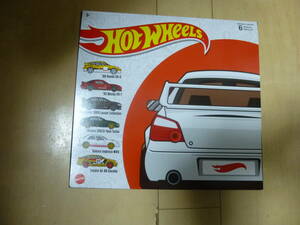 ホットウィール 　Hot Wheels 1/64 日本車6台セット( HONDA CR-X MAZDA RX-7 NISSAN 300ZX Z32 TOYOTA AE86 SUBARU Impreza WRX )　　即決