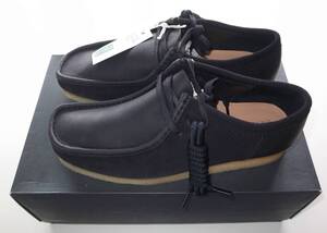 Clarks クラークス WALLABEE ワラビー ブラック コンビ UK8.5 26.5cm