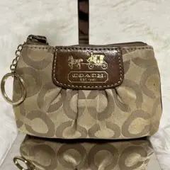 COACH コインケース キャンバス ベージュ コーチ 325