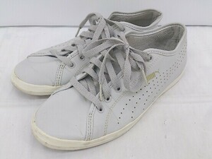 ◇ PUMA プーマ ELSU V2 PURF SL エルス LOW CUT 361109 01 スニーカー シューズ サイズ23.5ｃｍ グレー レディース E