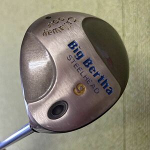 W412 美品 キャロウェイ Big Bertha STEELHEAD 9W フレックスL