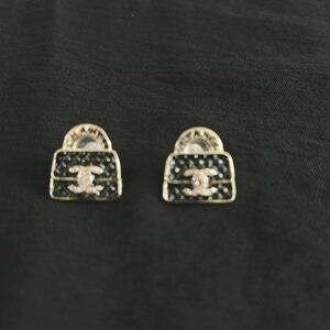 1円〜美品/CHANEL/シャネル/ピアス /ゴールド /アクセサリー ／ヴィンテージ/刻印あり／希少品