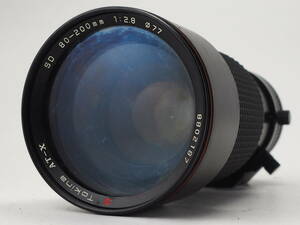 ★実用品★ トキナー TOKINA AT-X SD 80-200mm F2.8 キャノン FD用 #TA3372