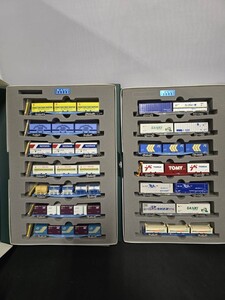 貨車オリジナル セット 7両 貨車ケース2個 合計14両 N-GAUGE Nゲージ 