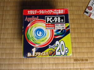 ジャンク　アプライド　PC-98用フロッピーディスク　ALFD20PN