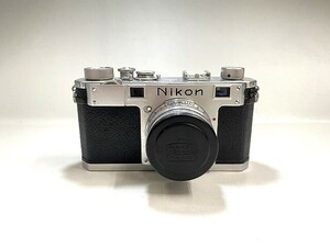 1円～ 中古 ジャンク Nikon ニコン レンジファインダー フィルムカメラ S型 NIKKOR-H.C 1:2 f=5cm 写真 撮影 コレクター