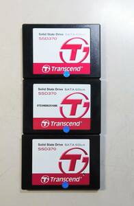 KN4784【現状品】 TS32GSSD370 Transcend SSD370 3個セット