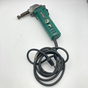 m1123601-3 日立工機 ニブラ日立工機(現ハイコーキ) LA12 折版ニブラ 電動工具 稼働確認済 HITACHI 工具 中古品