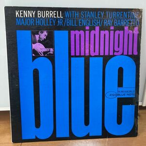 【LP】ケニー・バレル / KENNY BURREL / ミッドナイト・ブルー / MIDNIGHT BLUE / US盤 / BLUE NOTE BLP 4123 VAN GELDER MONO