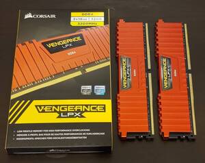 Corsair CMK32GX4M2B3200C16R 32GB [DDR4 PC4-25600 16GB 2枚組] 