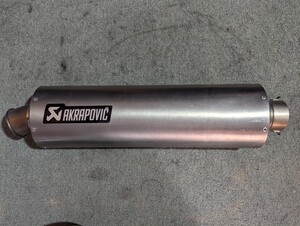 ヤマハ レーシングキットパーツ AKRAPOVIC アクラポビッチ オーバル フルチタン レース用 サイレンサー マフラー 差込60.5ミリ