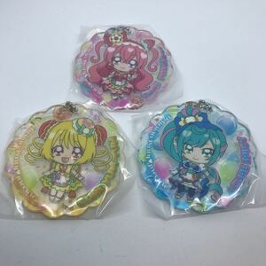 プリキュアオールスターズ プリキュアあそーと 2023 アクリルチャーム キュアプレシャス ヤムヤム スパイシー デリシャスパーティ　3個