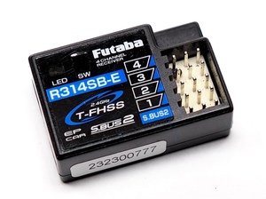 【ゆうパケット2cm/同梱不可】フタバ R314SB-E T-FHSS 2.4GHz受信機、その１