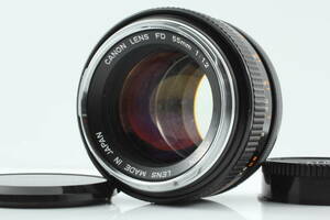 ★美品★ Canon キャノン キヤノン FD 55mm 高級単焦点レンズ 1.2 希少 完動品 #k12171