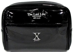 中古バッグ(男性) X JAPAN ポーチ 「THE LAST LIVE～最後の夜～」