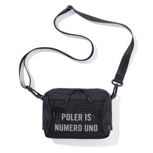 POLeR(ポーラー)『X-CLOTH MINI SHOULDER』BLACK