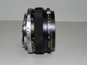 OLYMPUS OM-SYSTEM F.ZUIKO AUTO-s 50mm/f1.8 レンズ(ジャンク品)