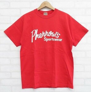 7T1006【クリックポスト対応】フェローズ 半袖ロゴTシャツ Pherrow