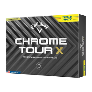 ★新品★キャロウェイ★NEW★CHROME TOUR X★クロムツアーX ボール★トリプルトラック★イエロー★１ダース★日本正規品★