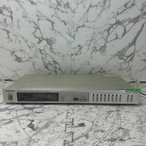 MYM5-278 激安 Technics Quartz SYNTHESIZER FM/AM Stereo Tuner ST-S55 チューナー 通電OK 中古現状品 ※3回再出品で処分