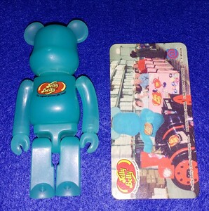 即決 送料無料 メディコムトイ BE@RBRICK ベアブリック 2002 JellyBelly 100％ Berry blue ① / ジェリーベリー ジェリービーンズ