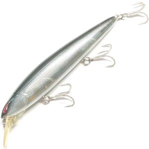 ① レイダウンミノー ミッド 110F #BR-138 ライブハス NORIES ノリーズ ハードルアー ミノー ジャークベイト LAYDOWN MINNOW MID 110F