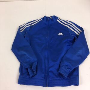 送料無料★adidas アディダス★ジャージ トラックジャケット★キッズ　子供　140 ジュニア★青 #60618sj96