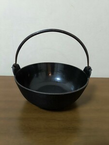 南部鉄器　南部池永　南部鍋　鉄鍋 すき焼き鍋 アンティーク 南部鉄器