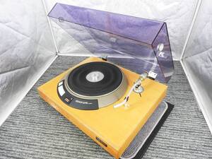 DENON デノン★ターンテーブル DP-3000／DP-3700F キャビネット LP レコードプレーヤー 通電確認済み 回転OK★中古品「管理№NR3044」