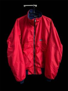 80s USA製 patagonia パタゴニア シェルドシンチラジャケット 裏フリース アメリカ製 シェルドシンチラ フリースジャケット ジャケット