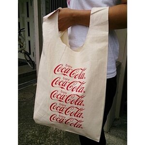 コカコーラ COKE コットンマルシェバッグM (CC-MBM2)アメリカ雑貨コカ,コーラ雑貨 アメリカン雑貨