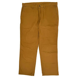 美品 2015 PATAGONIA Organic cotton chino pants 34 Brown オールドパタゴニア オーガニックコットンパンツ チノパン アウトドア キャンプ