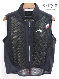 J694b [人気] KUSHITANI クシタニ ベストジャケット L ブラック MESH VEST K-1945 バイクウェア | その他 G