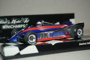 1/43 ツインシャシー アンジェリス ロングビーチ MINICHAMPS LOTUS 88 #11 De Angelis 1981 Long Beach Practice ロータス 88B Ford