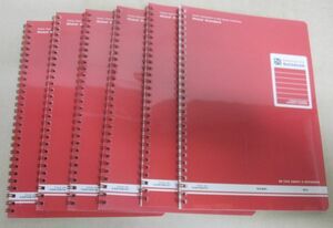 キョクトウ sidelong line notebook A罫 7mm 6冊　・ノート、紙製品・A-09