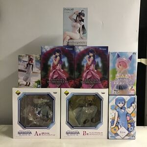 41【開封済あり】推しの子 魔法少女リリカルなのは リゼロ 他 くじ景品 プライズ景品 美少女フィギュアまとめ (140)