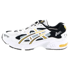 KITH キス × Asics Gel Kayano 5 OG アシックス ゲルカヤノ5 ローカットスニーカー イエロー/ホワイト 1201B043-100 US9/27cm