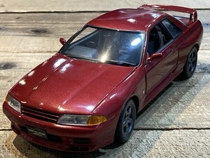 京商 1/18 ニッサン スカイライン GT-R (R32) レッド 本体のみ [23-6758]