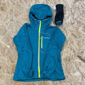 1円～◆mont-bell モンベル トレントフライヤージャケット 1128542 女性用 S アウトドア 軽量 トレッキング キャンプ 登山 防寒 mc01072611