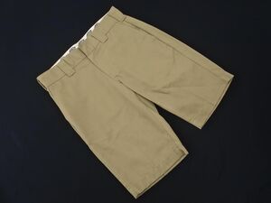 Dickies ディッキーズ チノ ハーフ パンツ size30/ベージュ ■◆ ☆ eha1 メンズ