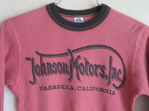 TOYS McCOY （McHILL）サーマル長袖Tシャツ　ロンT　JOHNSON　MOTORS　トイズマッコイ（マックヒル）ジョンソンモータース