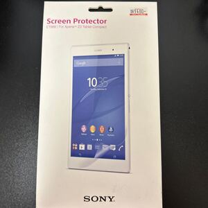 ソニー 純正 Xperia Z3 Tablet Compact専用スクリーンプロテクター クリーニングクロス付き ET988