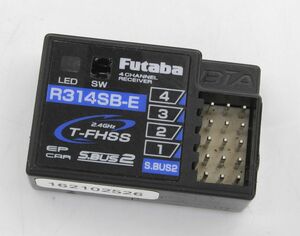 Futaba 受信機 カー用T-FHSS方式 4ch電動専用アンテナ内蔵型レシーバー★R314SB-E