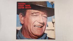 西部劇 レコード WESTERN SCREEN THEME CUSTOM DELUXE LP