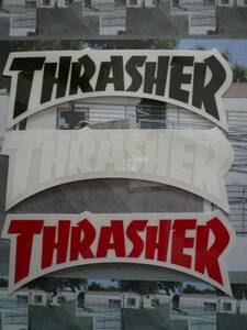 ■新品U.S.正規品スラッシャー【THRASHER】輸入ステッカー限定■