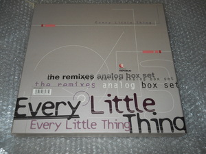 即決 Every Little Thing / the remixes analog box set ・7枚組★ELT