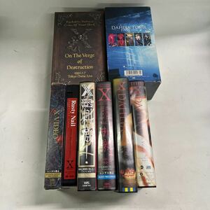 X JAPAN ライブビデオ VHS まとめて11本 中古品