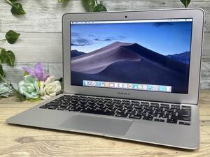 【良品♪】MacBook Air 2012 A1465[Core i5 3317U 1.7GHz/RAM:4GB/SSD:128GB/11インチ]Mojave 動作品