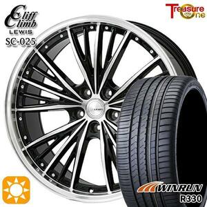 高崎 新品 サマータイヤセット クリフクライム ルイス SC025 18x7.0J +48 5H114.3 WINRUN R330 215/45R18インチ