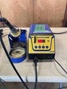 中古 白光 HAKKO ステーションはんだこて FX-838 ⑪